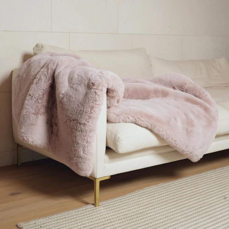 Home Lab Vegan Fur Throw - Big Bear 130 x 150cm image number 1